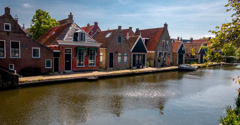 huisjes in een mooi dorp in Nederland